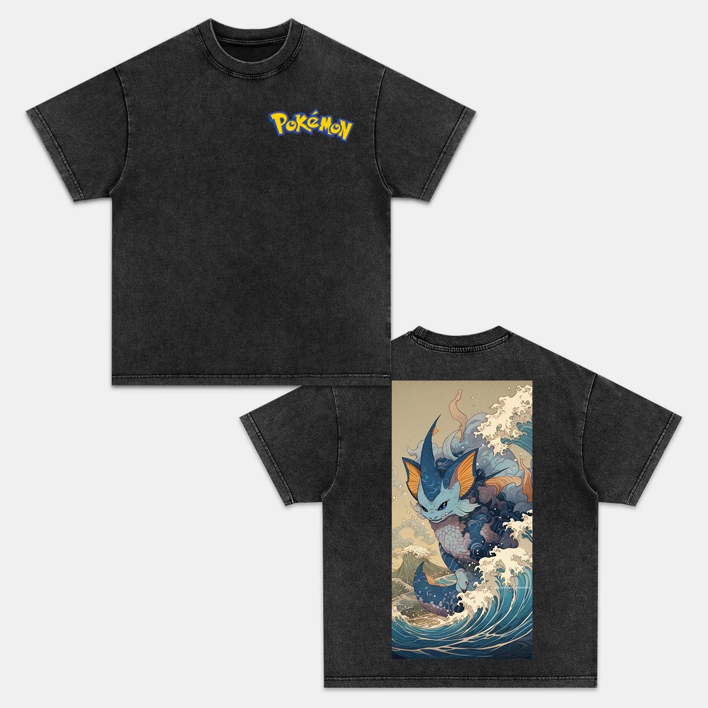 VAPOREON UNISEX ANIME INSPIRED VINTAGE T-SHIRT丨POKÉMON-[DS]