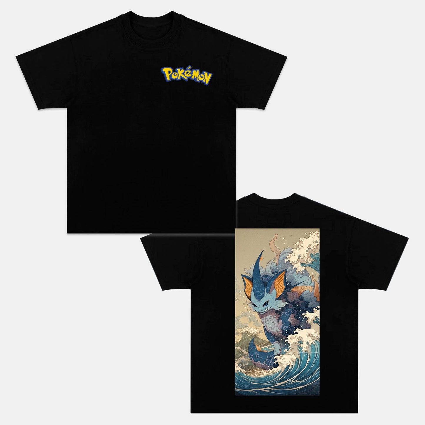 VAPOREON UNISEX ANIME INSPIRED VINTAGE T-SHIRT丨POKÉMON-[DS]