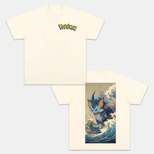 VAPOREON UNISEX ANIME INSPIRED VINTAGE T-SHIRT丨POKÉMON-[DS]