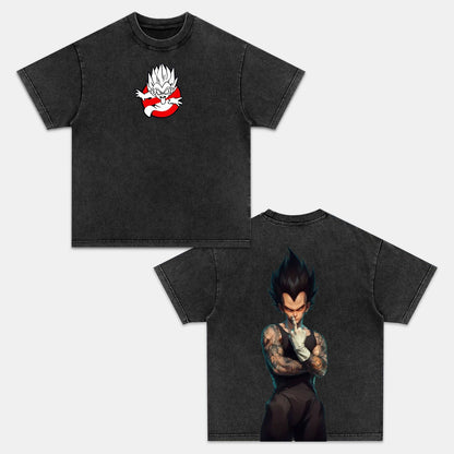 VEGETA ANIME OVERSIZED TEE丨DRAGON BALL