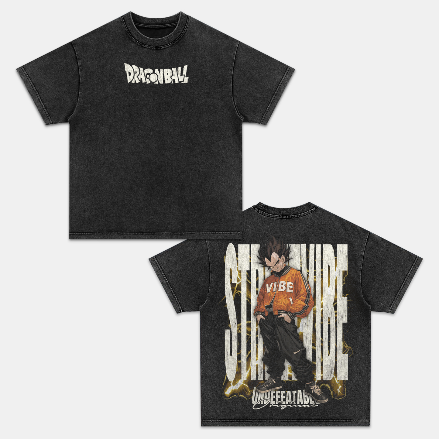 VEGETA UNISEX ANIME INSPIRED VINTAGE T-SHIRT丨DRAGON BALL-[DS]