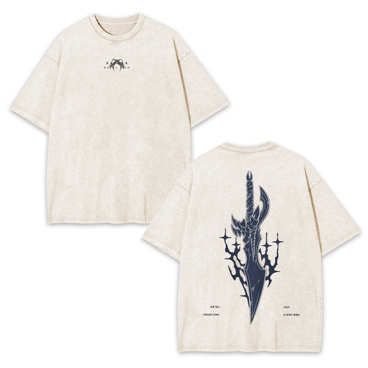 VENOM FANG (KASAKA) UNISEX ANIME INSPIRED VINTAGE TEE丨SOLO LEVELING-[DS]