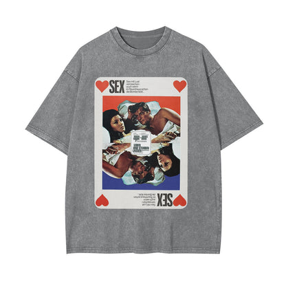 VINTAGE POSTER STYLE T-SHIRT丨007 LIVE AND LET DIE