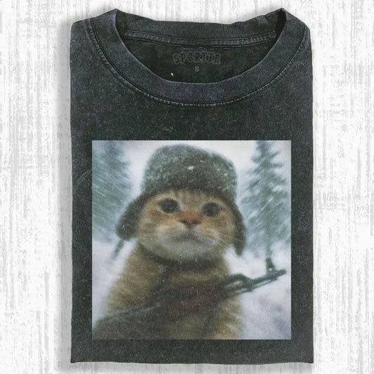 WACKY CAT T-SHIRT