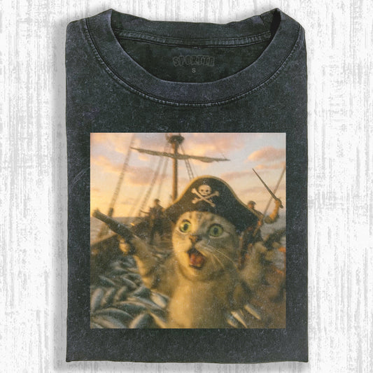 WACKY CAT TEE