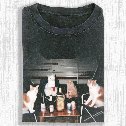 WACKY CAT TEE