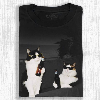 WACKY CAT TEE