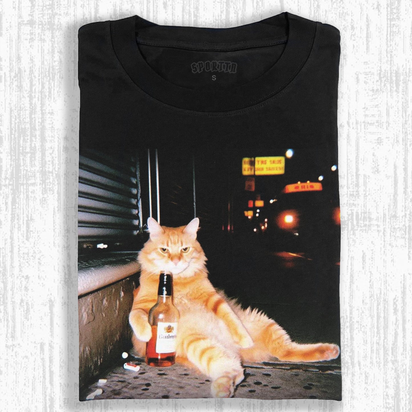 WACKY CAT TEE