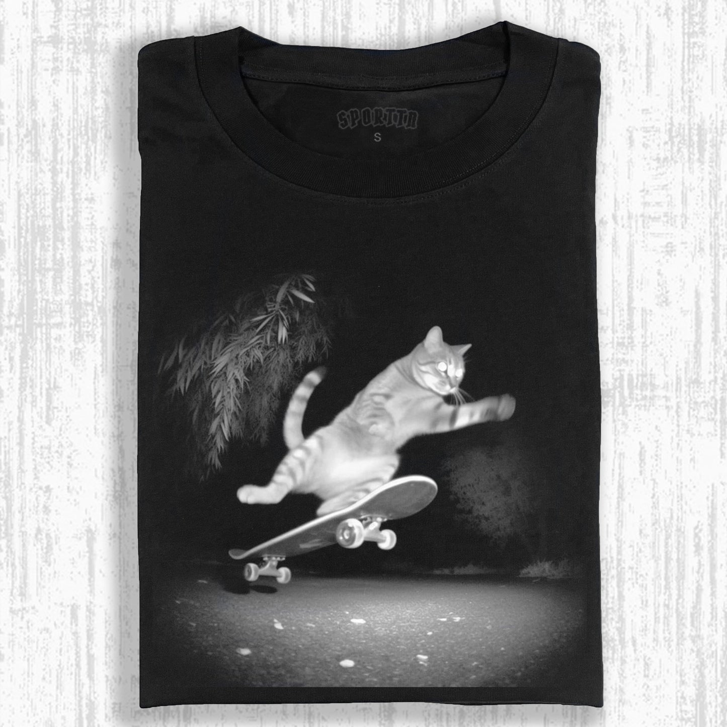 WACKY CAT TEE