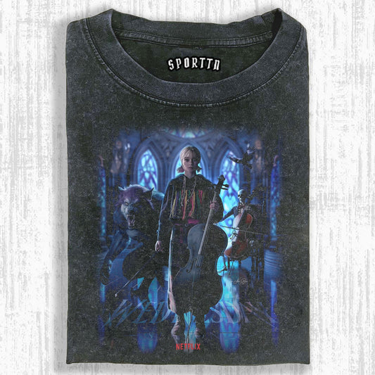 WEDNESDAY S2 ENID SINCLAIR THEMED T-SHIRT