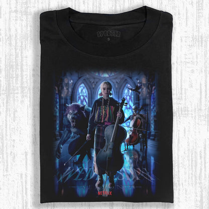 WEDNESDAY S2 ENID SINCLAIR THEMED T-SHIRT
