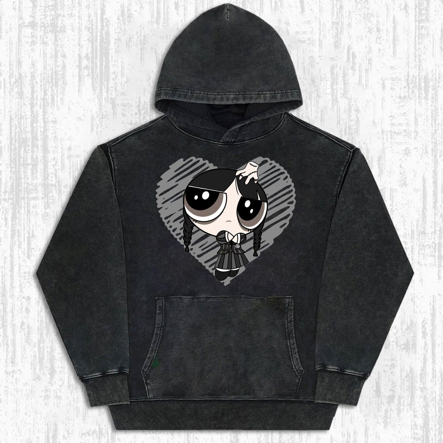 WEDNESDAY &amp; THE POWERPUFF GIRLS T-SHIRT
