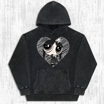 WEDNESDAY &amp; THE POWERPUFF GIRLS T-SHIRT