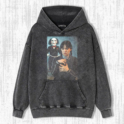 "WEDNESDAY S2 ADDAMS" THEMED V11 T-SHIRT