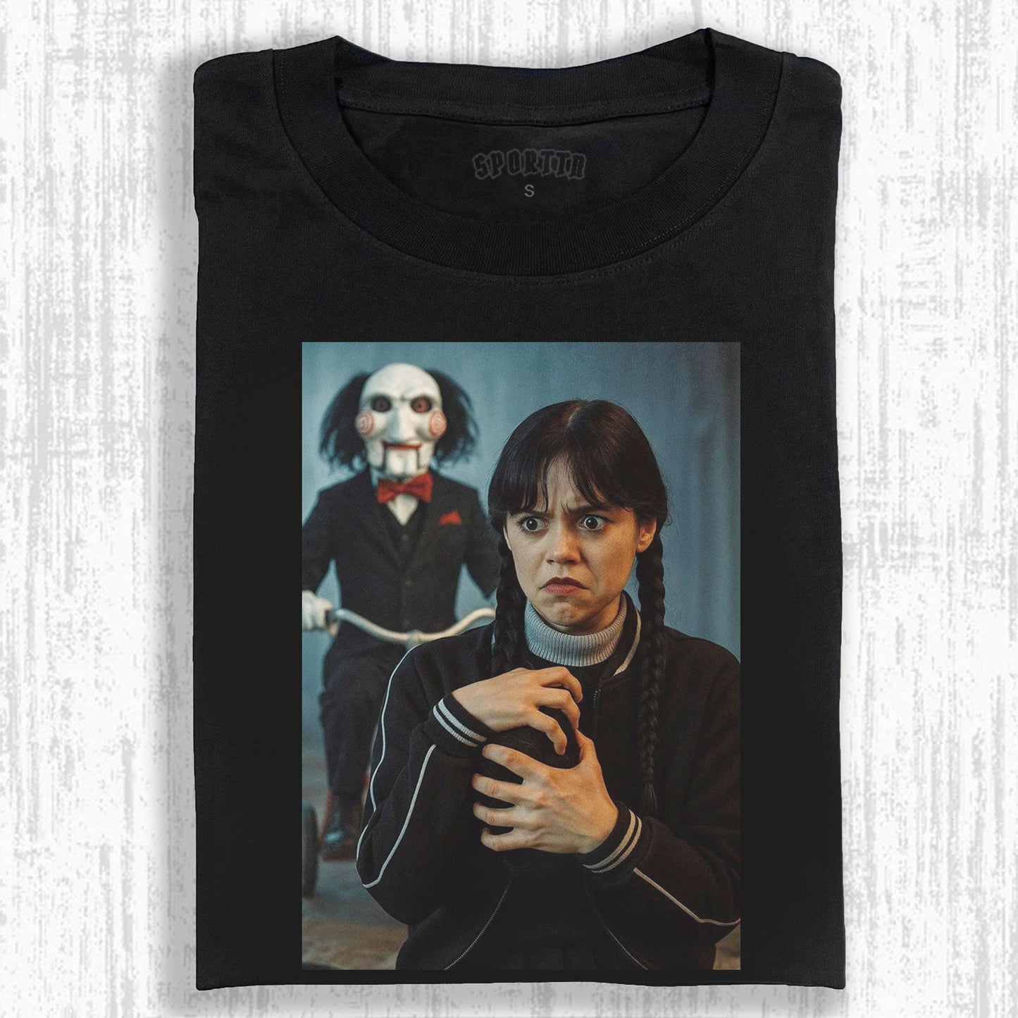 "WEDNESDAY S2 ADDAMS" THEMED V11 T-SHIRT