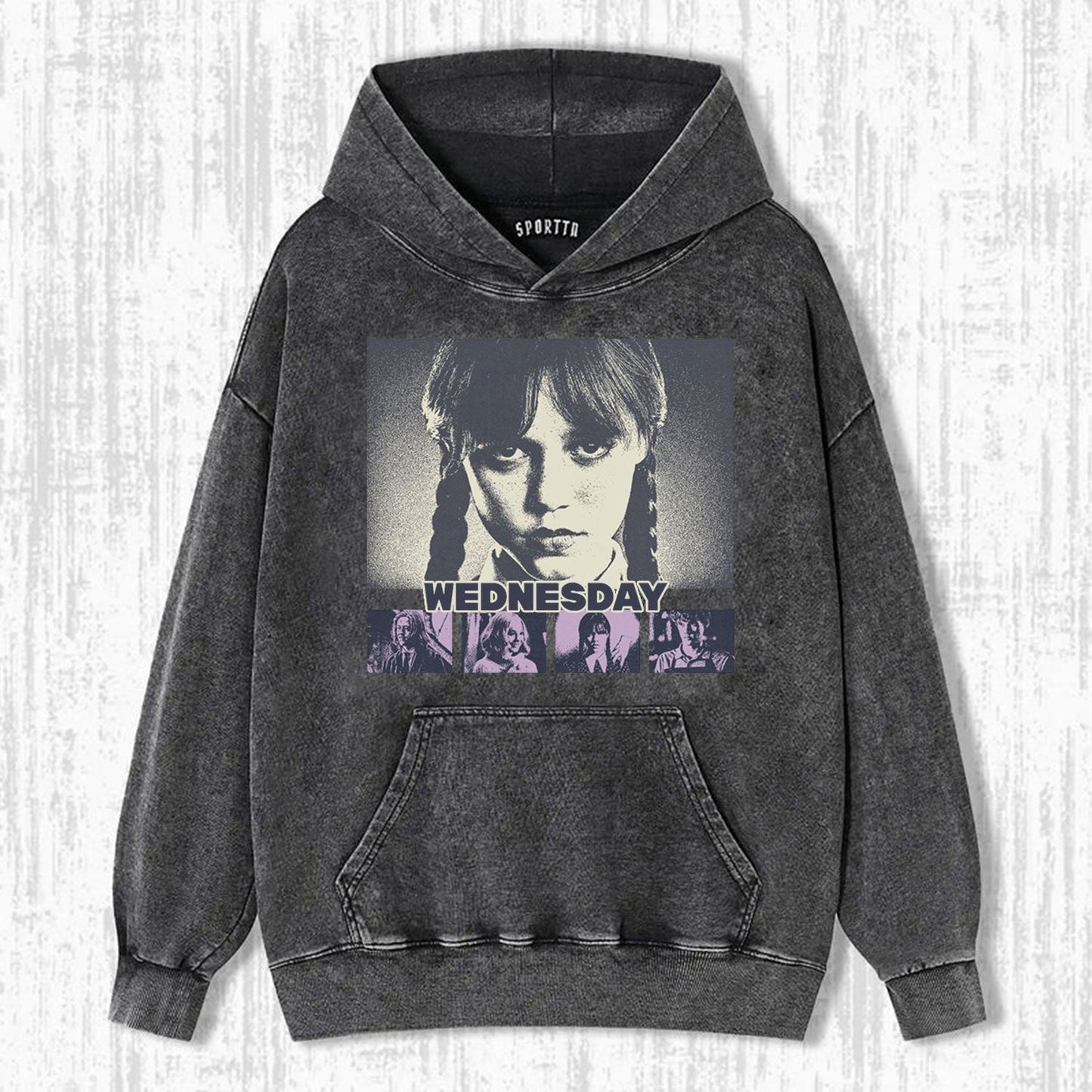"WEDNESDAY S2 ADDAMS" THEMED V12 T-SHIRT