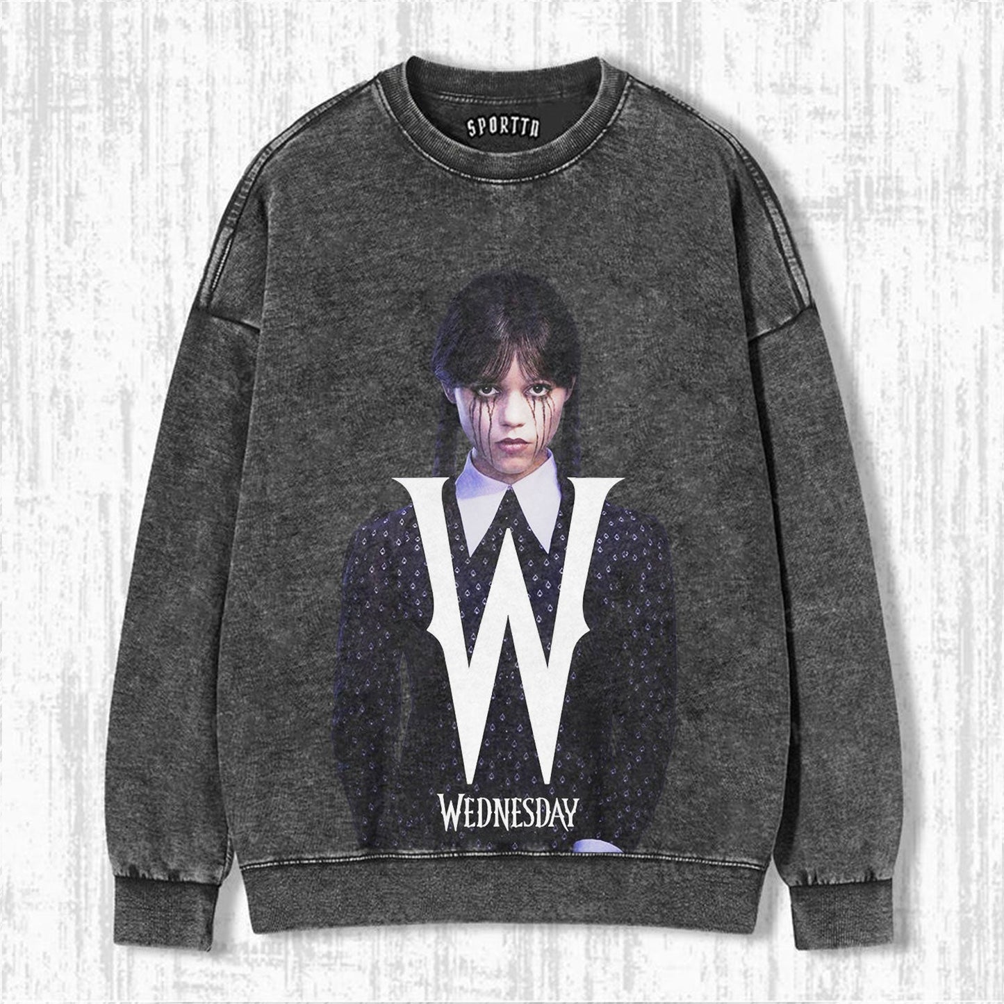 "WEDNESDAY S2 ADDAMS" THEMED V1 T-SHIRT