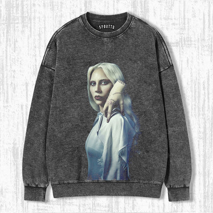 "WEDNESDAY S2 ROSALINE ROTWOOD" THEMED V4 T-SHIRT