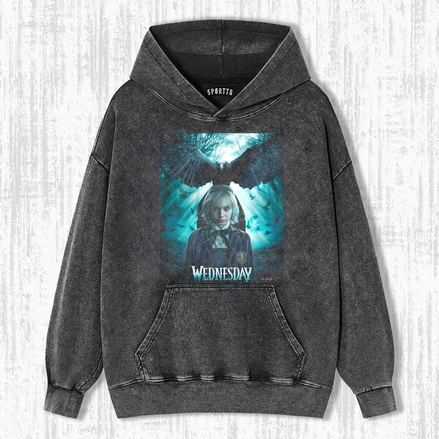 "WEDNESDAY S2 ENID SINCLAIR" THEMED V5 T-SHIRT