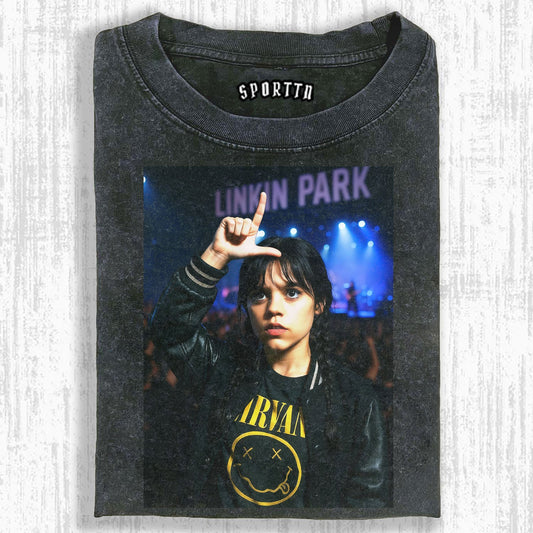 WEDNESDAY S2 ADDAMS THEMED T-SHIRT