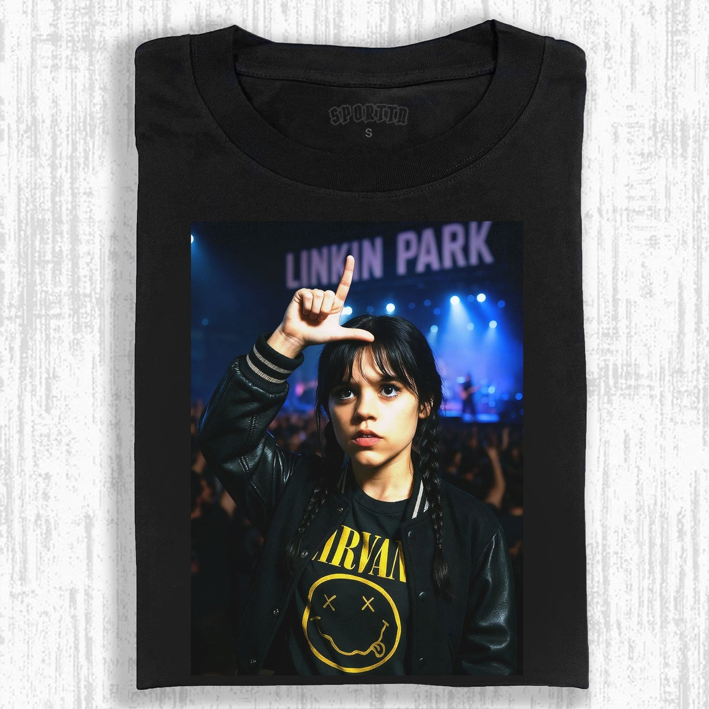 WEDNESDAY S2 ADDAMS THEMED T-SHIRT