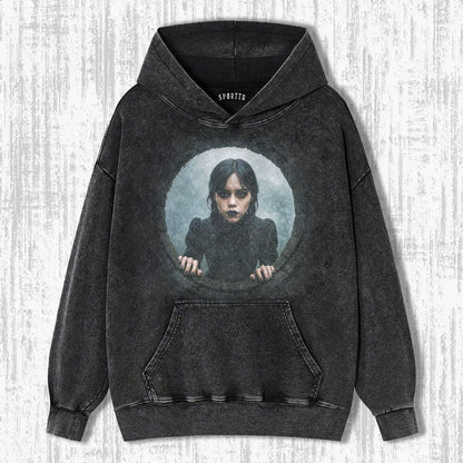 WEDNESDAY S2 ADDAMS THEMED T-SHIRT
