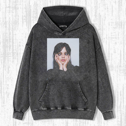 WEDNESDAY S2 ADDAMS THEMED T-SHIRT