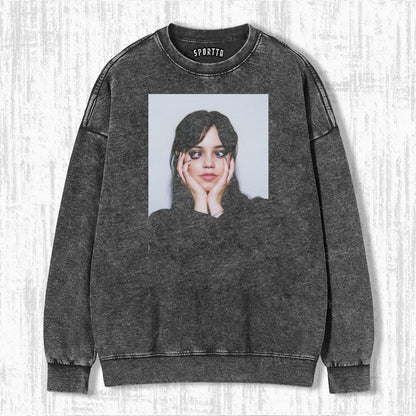 WEDNESDAY S2 ADDAMS THEMED T-SHIRT