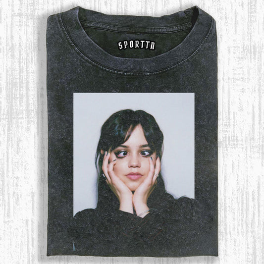 WEDNESDAY S2 ADDAMS THEMED T-SHIRT