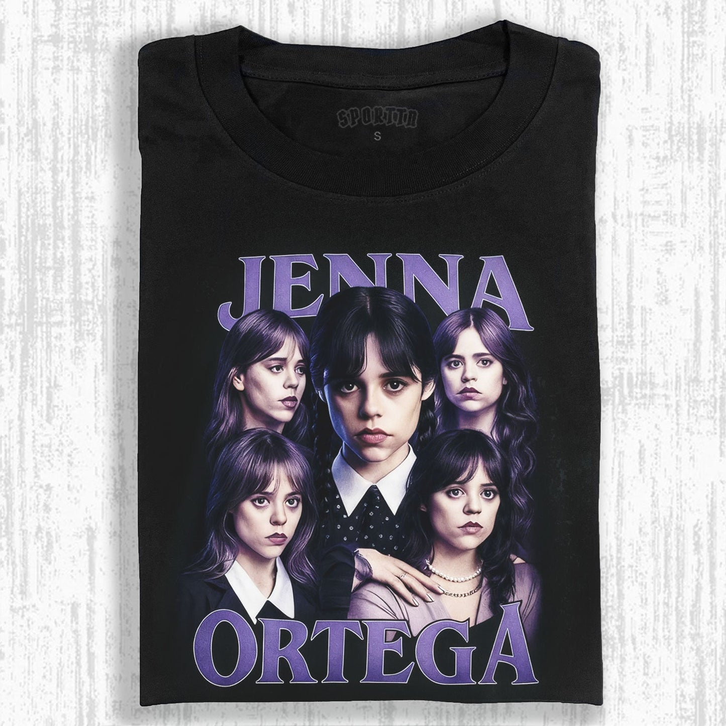 WEDNESDAY S2 ADDAMS THEMED T-SHIRT