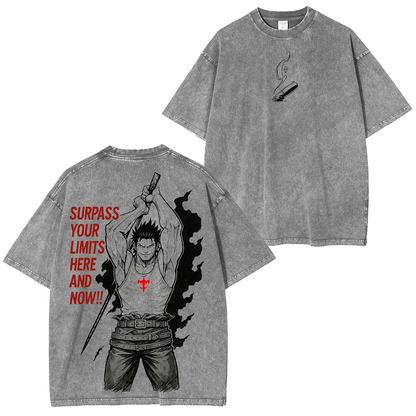 YAMISUKEHIRO BLACK CLOVER UNISEX ANIME INSPIRED VINTAGE TEE-[DS]