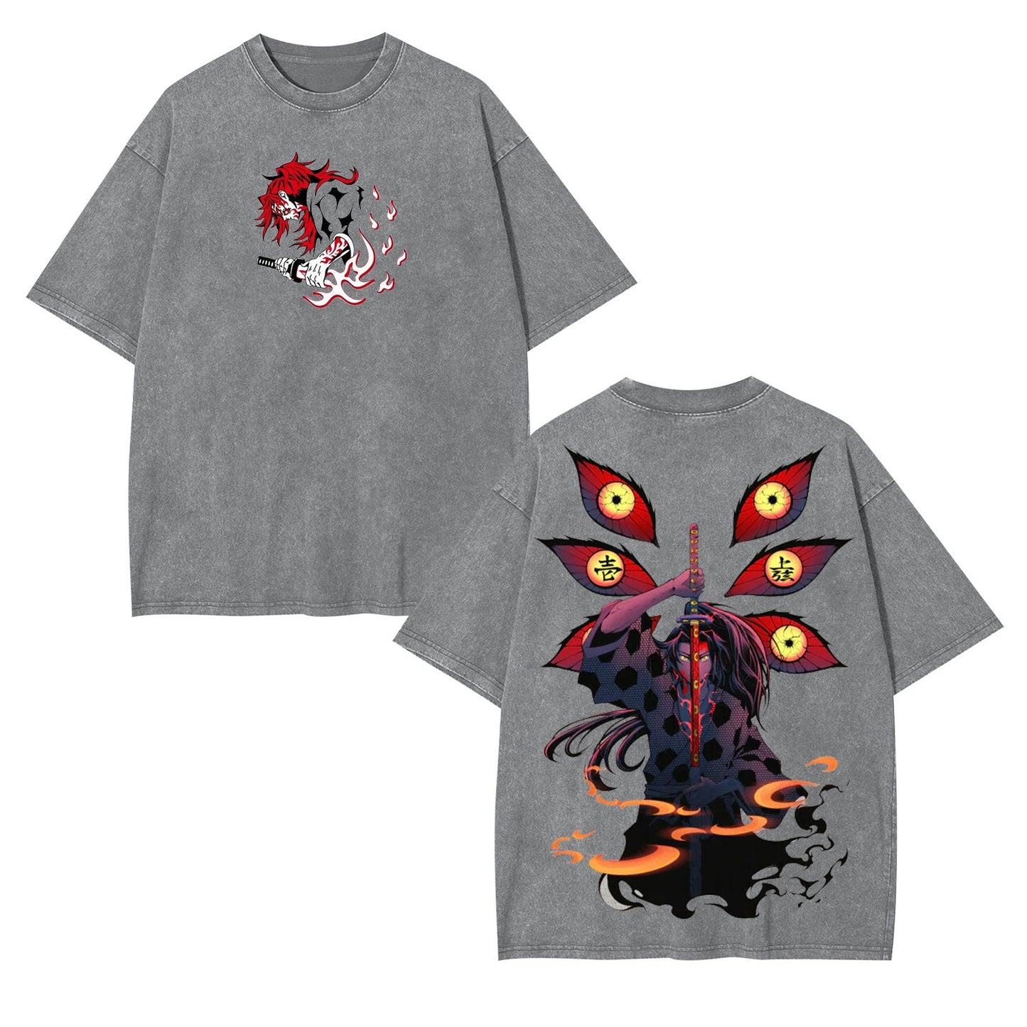 YORIICHI TSUGIKUNI ANIME UNISEX WASHED TEE -[DS]
