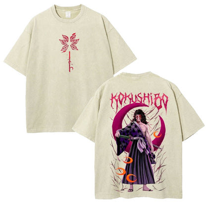 YORIICHI TSUGIKUNI ANIME UNISEX WASHED TEE -[DS]