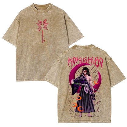 YORIICHI TSUGIKUNI ANIME UNISEX WASHED TEE -[DS]