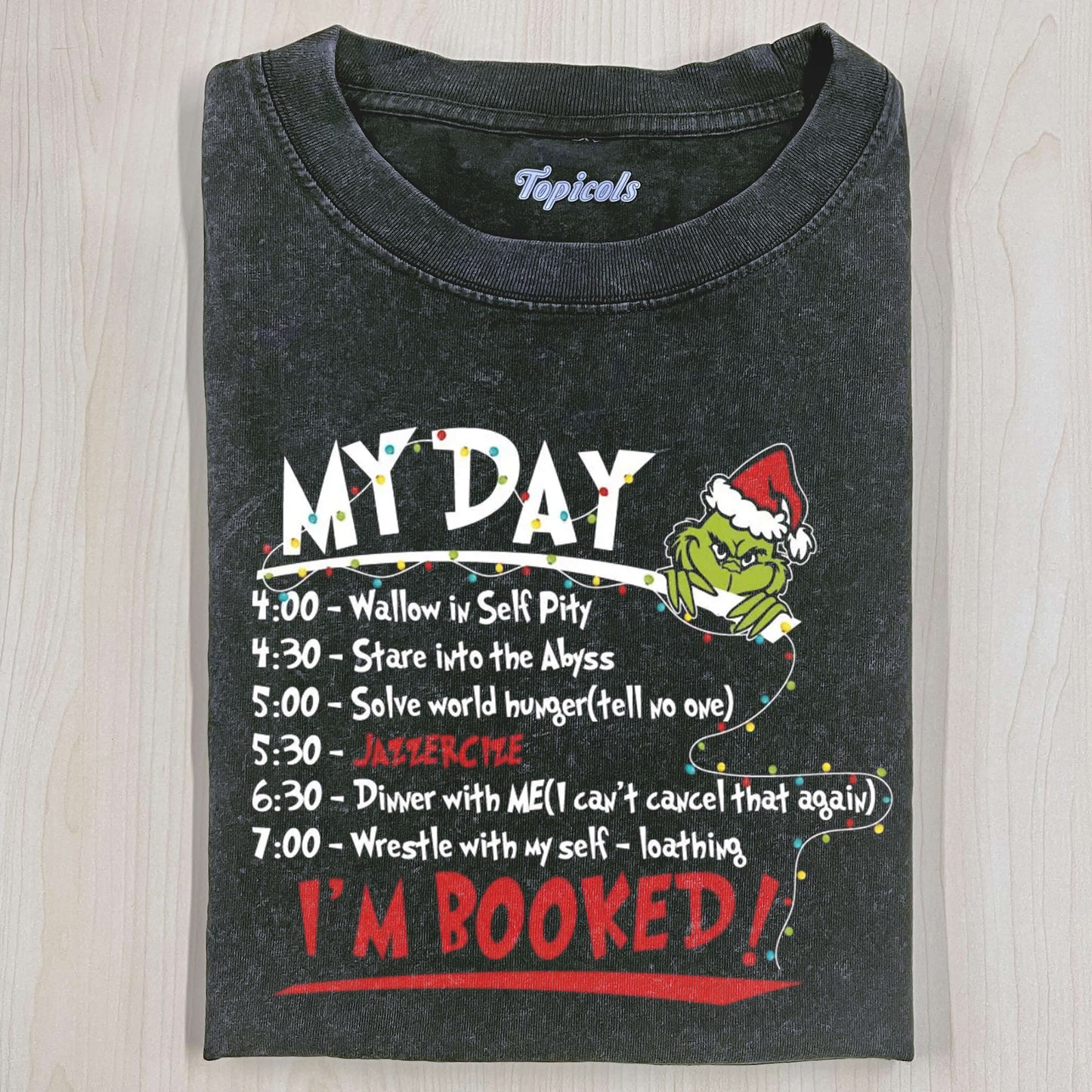 MY DAY I'M BOOKED T-SHIRTS