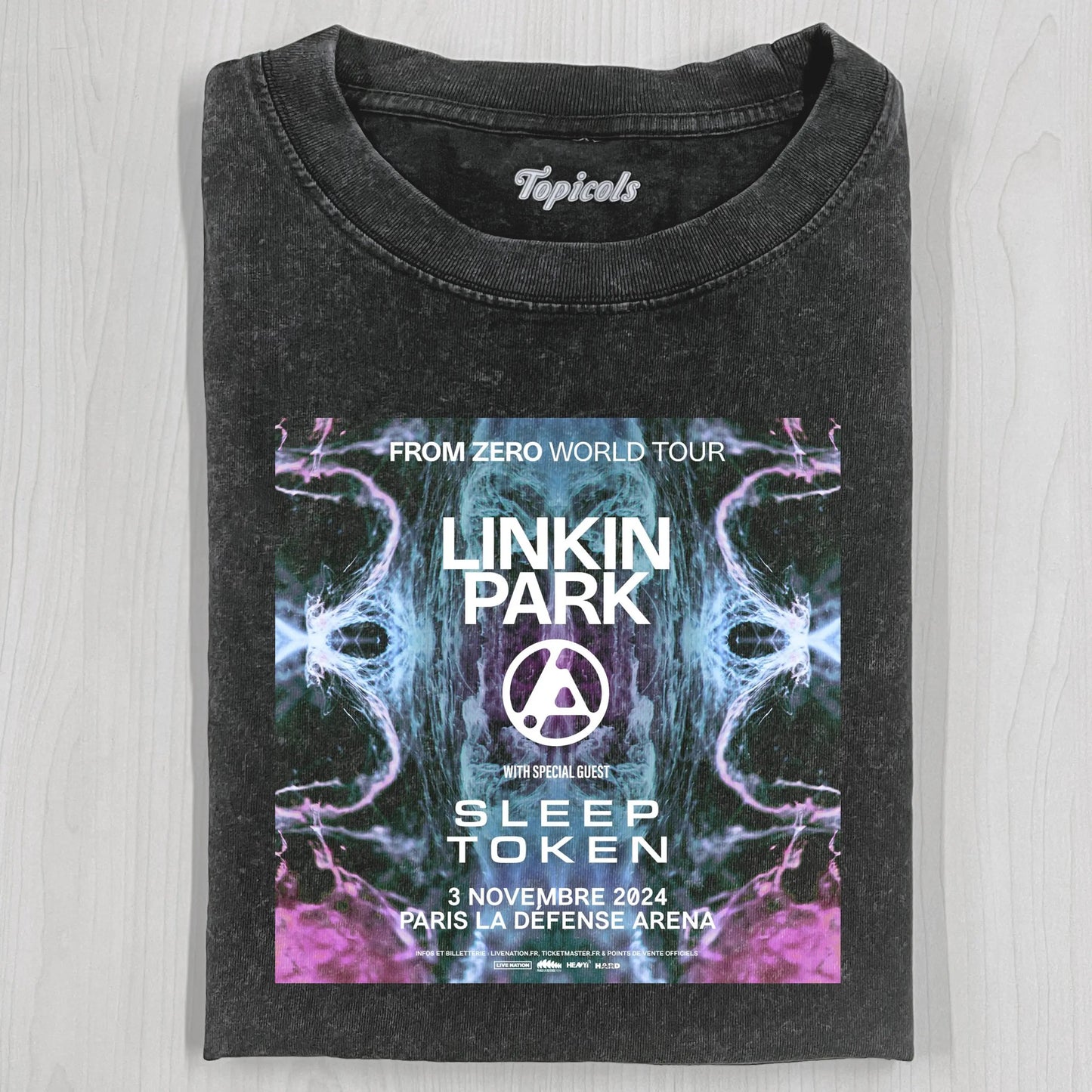 LINKIN PARK &amp; FROM ZERO WORLD TOUR TEE