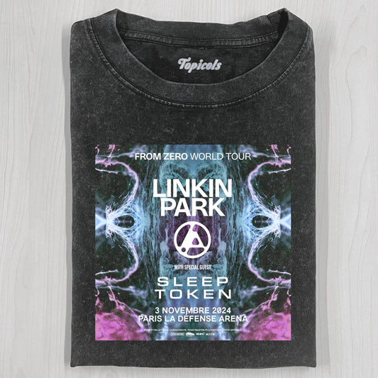 LINKIN PARK &amp; FROM ZERO WORLD TOUR TEE