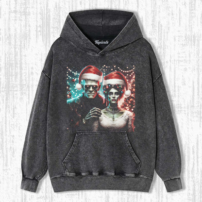 SPOOKY AND BRIGHT CHRISTMAS T-SHIRT