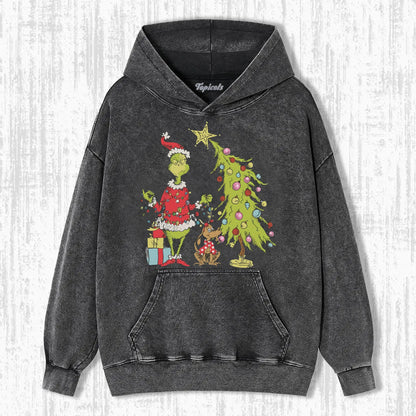 GRINCH CHRISTMAS TREE T-SHIRTS