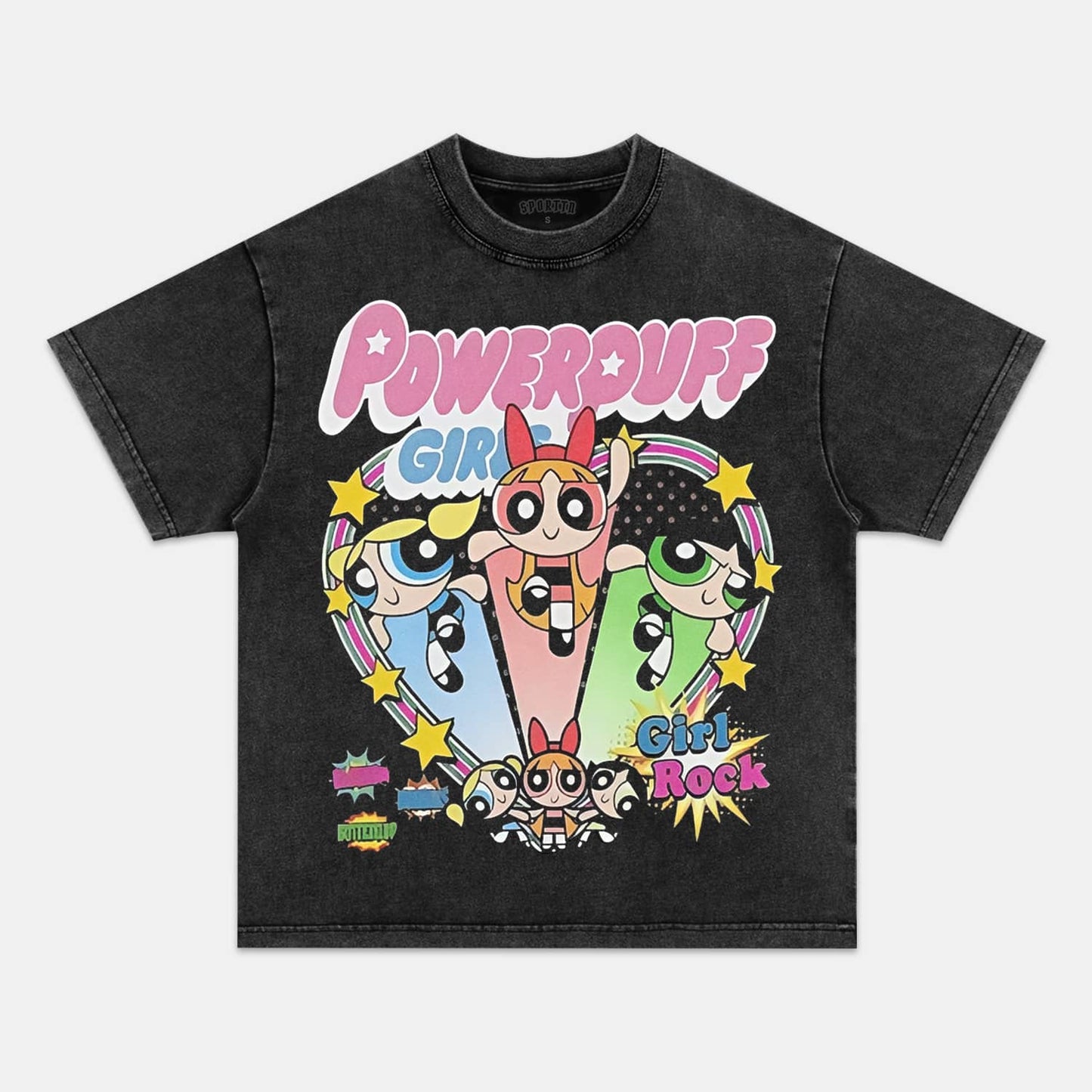 POWERPUFF GIRLS TEE-[FRONT]