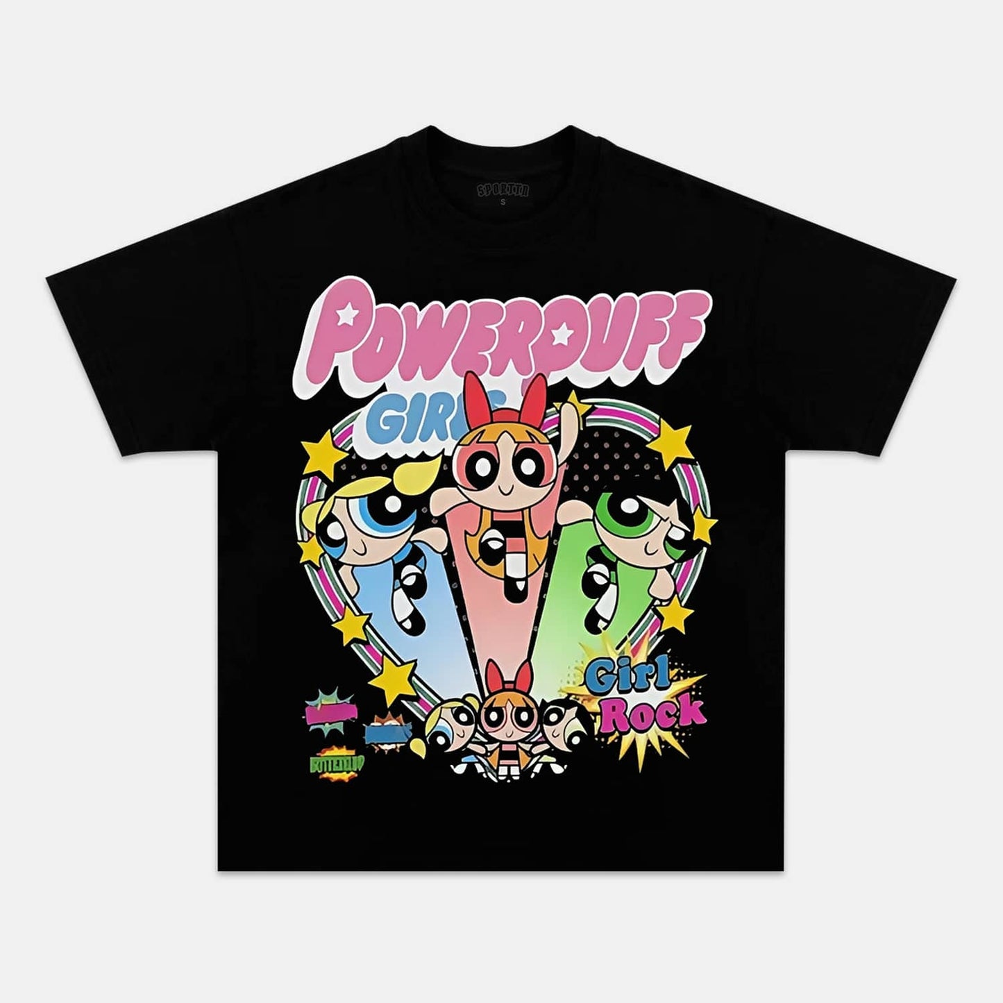 POWERPUFF GIRLS TEE-[FRONT]