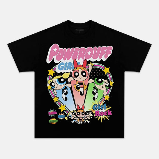 POWERPUFF GIRLS TEE-[FRONT]