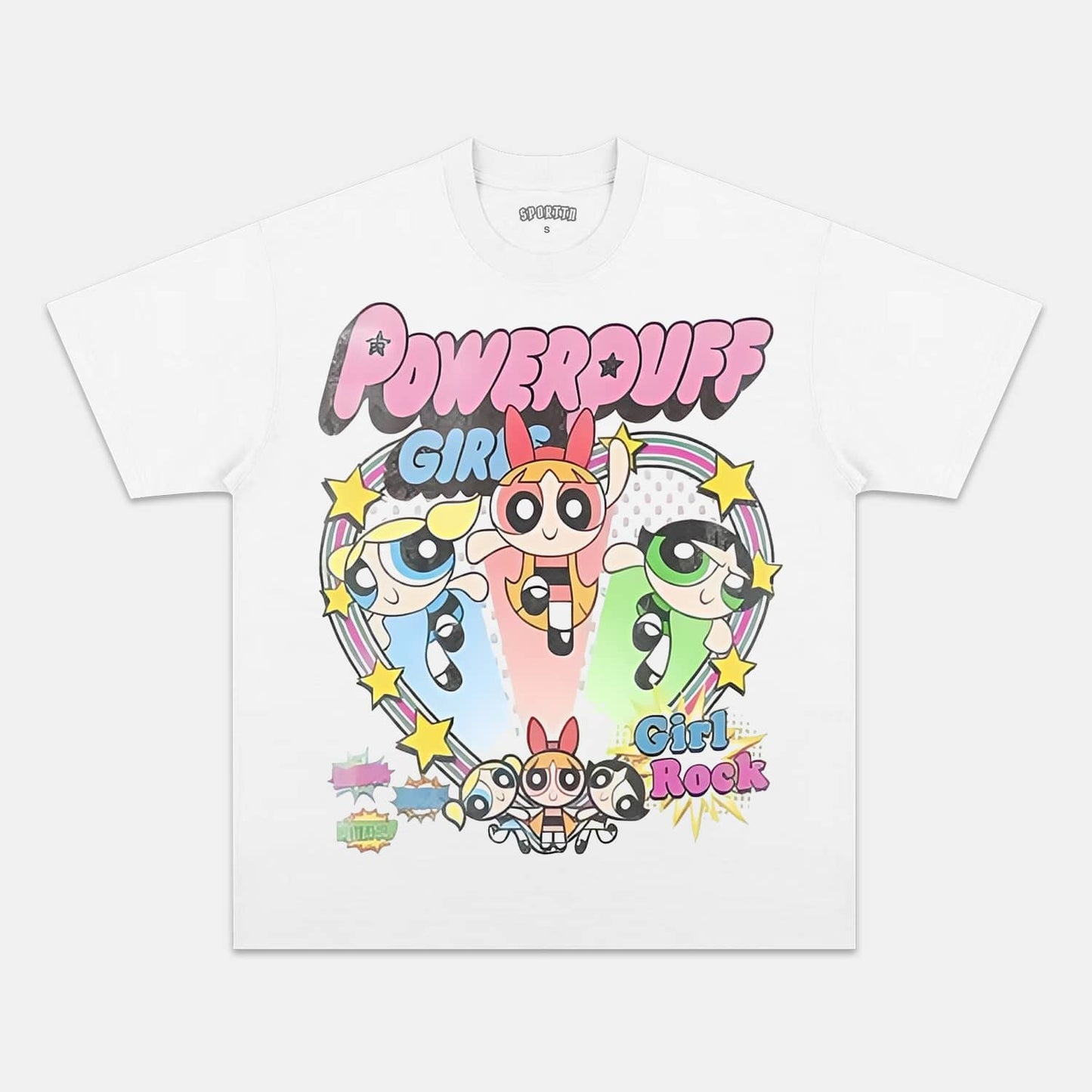 POWERPUFF GIRLS TEE-[FRONT]
