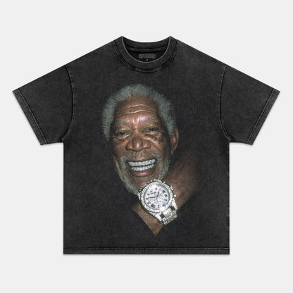 STREET STYLE &amp; MORGAN FREEMAN TEE